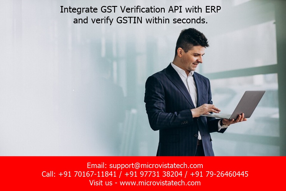 Integrate GST Verification API with ERP and verify GSTIN within seconds.